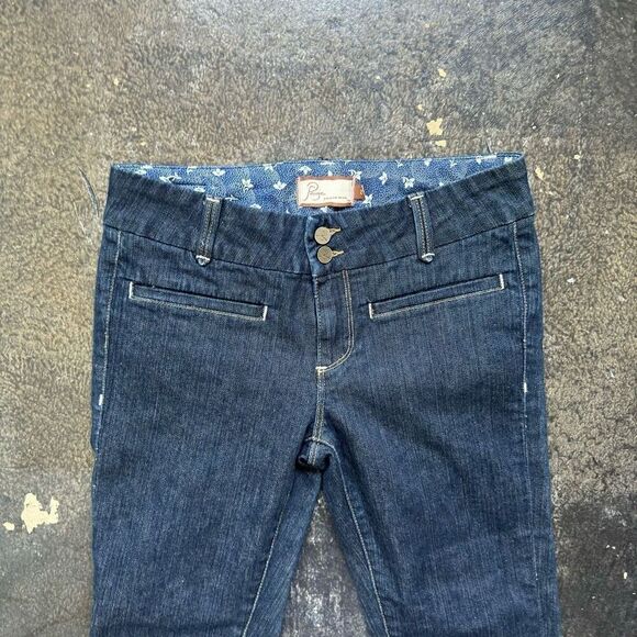 Paige Jeans Dark Wash Blue Women’s Jeans Hayworth Style Size 27 Stretch Style - Picture 2 of 10